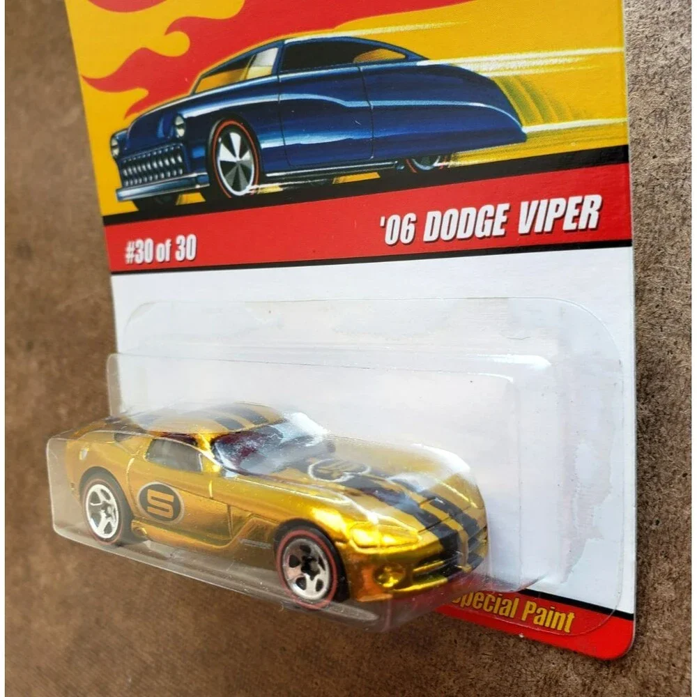 2007 Hot Wheels '06 DODGE VIPER Spectraflame GOLD CLASSICS SERIES #30/30 RL5SP